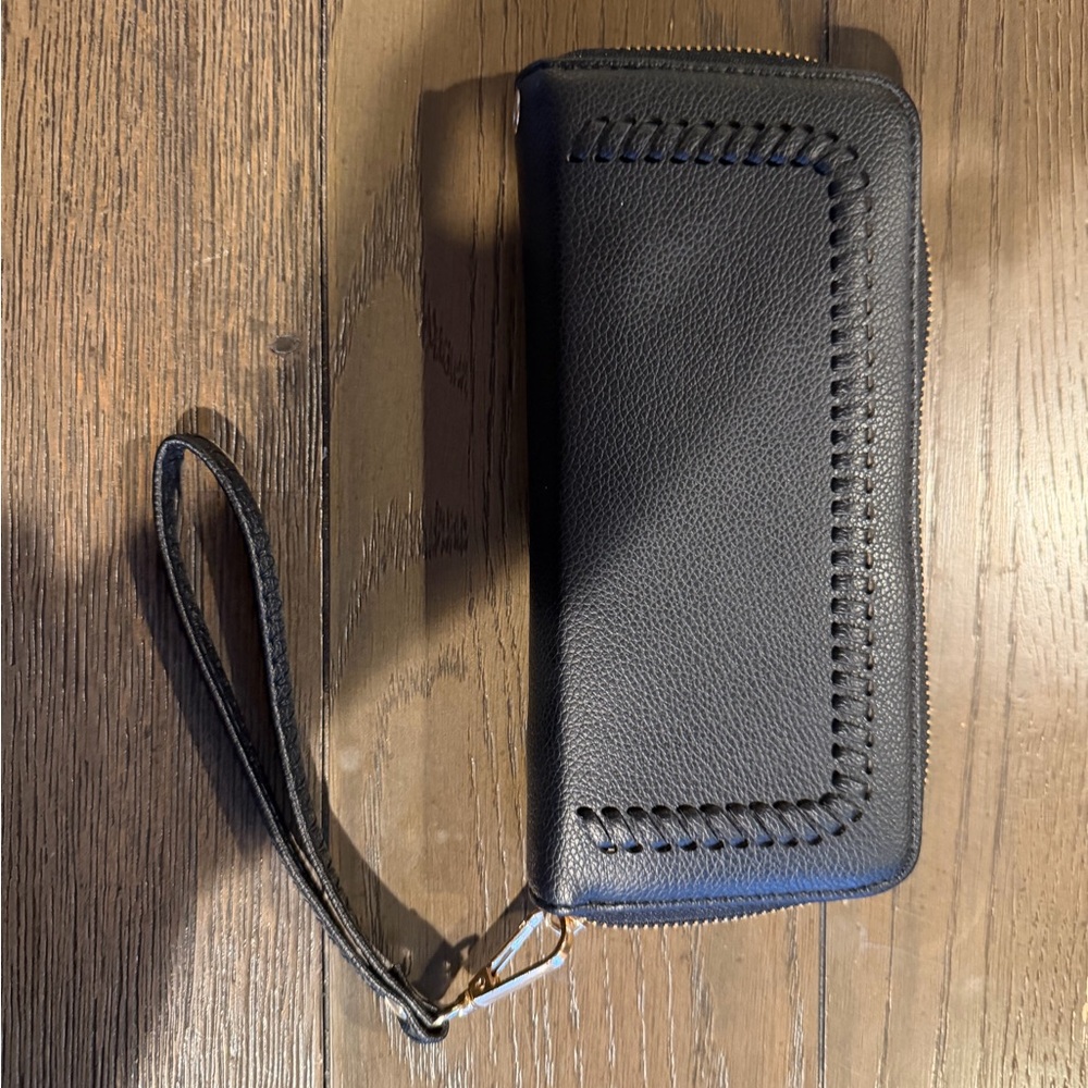 Black Leather Wallet